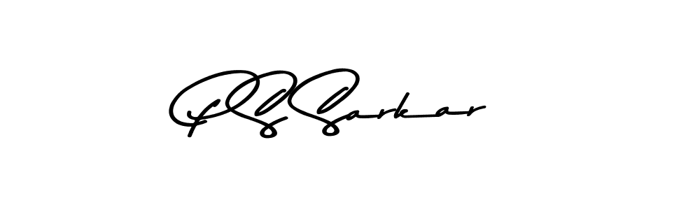 P S Sarkar stylish signature style. Best Handwritten Sign (Asem Kandis PERSONAL USE) for my name. Handwritten Signature Collection Ideas for my name P S Sarkar. P S Sarkar signature style 9 images and pictures png