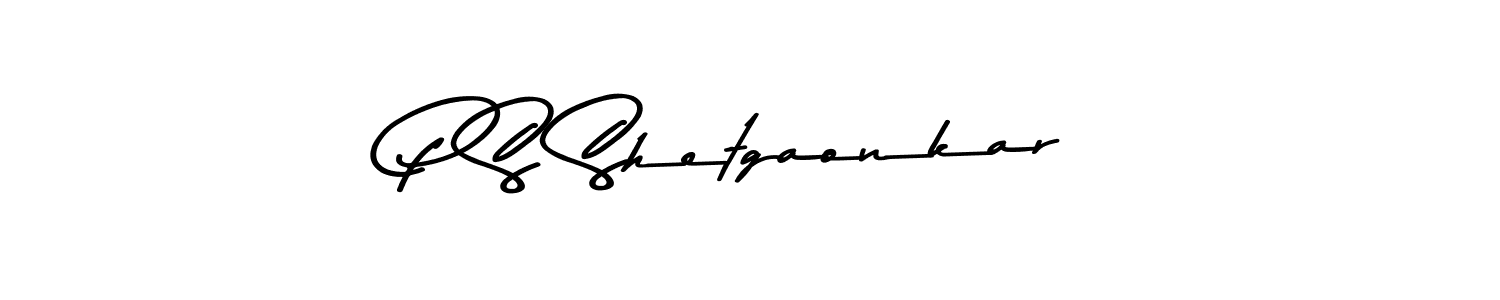 You can use this online signature creator to create a handwritten signature for the name P S Shetgaonkar. This is the best online autograph maker. P S Shetgaonkar signature style 9 images and pictures png