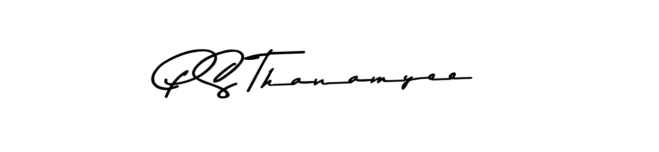 Check out images of Autograph of P S Thanamyee name. Actor P S Thanamyee Signature Style. Asem Kandis PERSONAL USE is a professional sign style online. P S Thanamyee signature style 9 images and pictures png