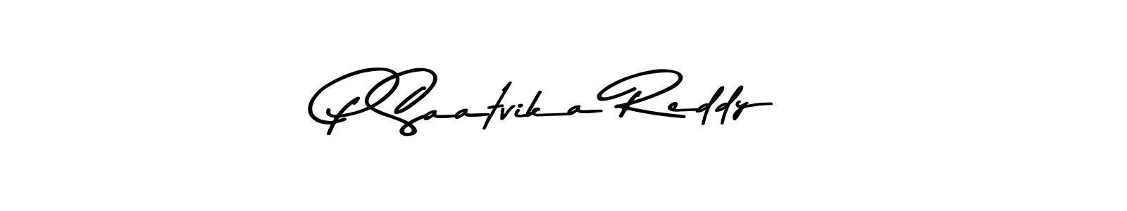 Use a signature maker to create a handwritten signature online. With this signature software, you can design (Asem Kandis PERSONAL USE) your own signature for name P Saatvika Reddy. P Saatvika Reddy signature style 9 images and pictures png
