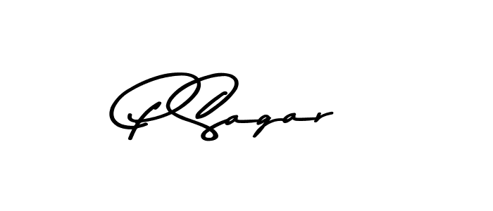 This is the best signature style for the P Sagar name. Also you like these signature font (Asem Kandis PERSONAL USE). Mix name signature. P Sagar signature style 9 images and pictures png