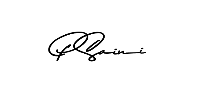 How to Draw P Saini signature style? Asem Kandis PERSONAL USE is a latest design signature styles for name P Saini. P Saini signature style 9 images and pictures png