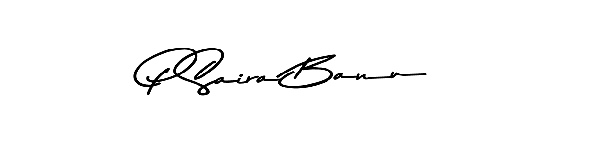 Best and Professional Signature Style for P Saira Banu. Asem Kandis PERSONAL USE Best Signature Style Collection. P Saira Banu signature style 9 images and pictures png