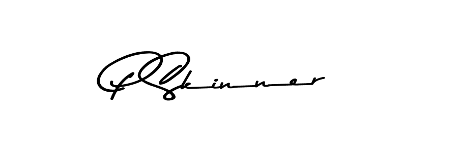 Design your own signature with our free online signature maker. With this signature software, you can create a handwritten (Asem Kandis PERSONAL USE) signature for name P Skinner. P Skinner signature style 9 images and pictures png