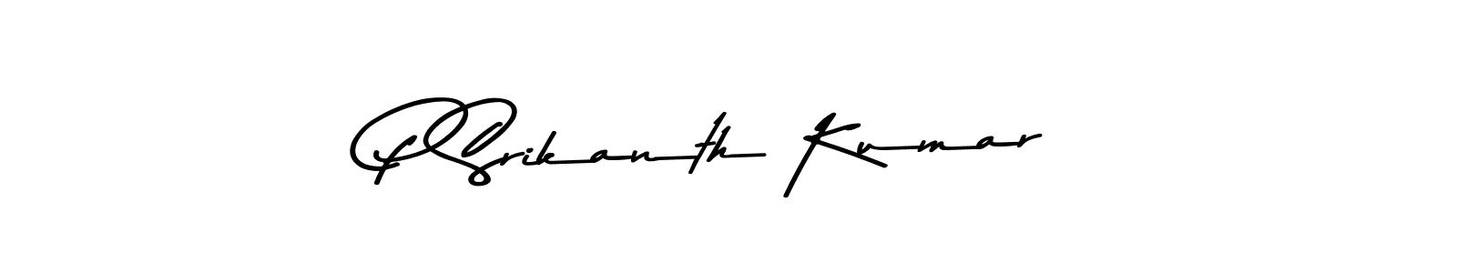 Make a short P Srikanth Kumar signature style. Manage your documents anywhere anytime using Asem Kandis PERSONAL USE. Create and add eSignatures, submit forms, share and send files easily. P Srikanth Kumar signature style 9 images and pictures png