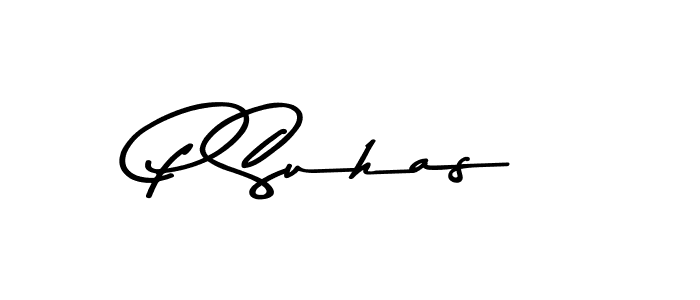 You should practise on your own different ways (Asem Kandis PERSONAL USE) to write your name (P Suhas) in signature. don't let someone else do it for you. P Suhas signature style 9 images and pictures png