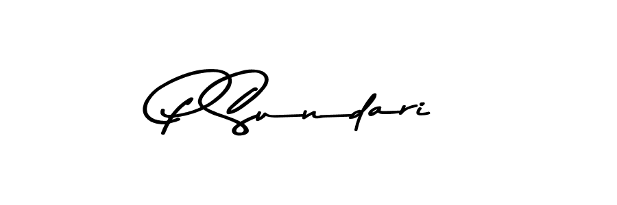 Asem Kandis PERSONAL USE is a professional signature style that is perfect for those who want to add a touch of class to their signature. It is also a great choice for those who want to make their signature more unique. Get P Sundari name to fancy signature for free. P Sundari signature style 9 images and pictures png