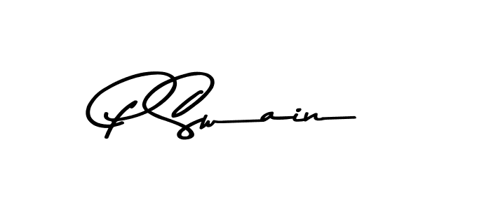 Design your own signature with our free online signature maker. With this signature software, you can create a handwritten (Asem Kandis PERSONAL USE) signature for name P Swain. P Swain signature style 9 images and pictures png