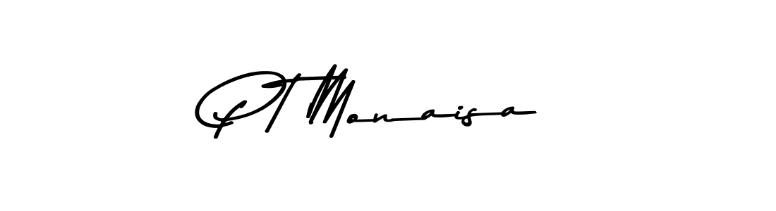 How to Draw P T Monaisa signature style? Asem Kandis PERSONAL USE is a latest design signature styles for name P T Monaisa. P T Monaisa signature style 9 images and pictures png