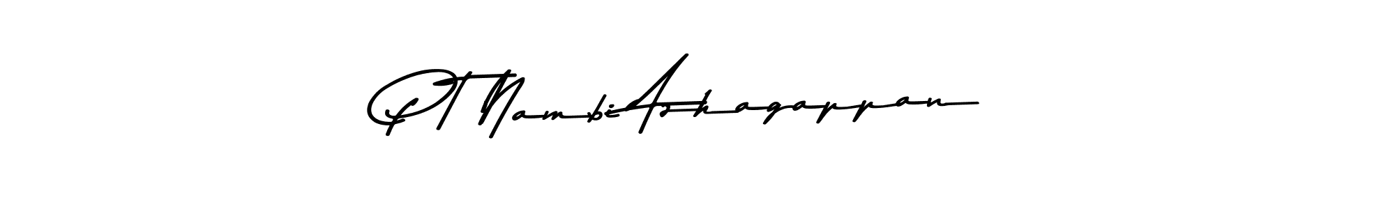 Make a beautiful signature design for name P T Nambi Azhagappan. Use this online signature maker to create a handwritten signature for free. P T Nambi Azhagappan signature style 9 images and pictures png