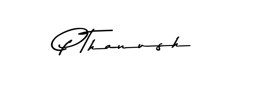 You should practise on your own different ways (Asem Kandis PERSONAL USE) to write your name (P Thanush) in signature. don't let someone else do it for you. P Thanush signature style 9 images and pictures png
