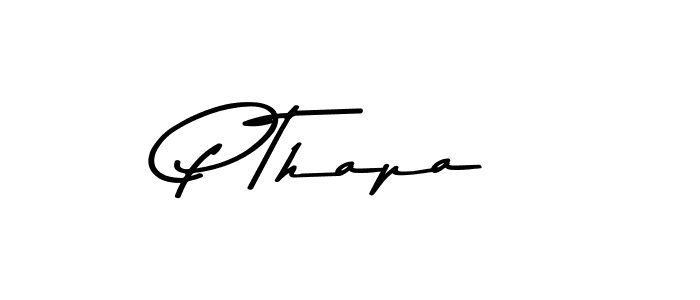 Also we have P Thapa name is the best signature style. Create professional handwritten signature collection using Asem Kandis PERSONAL USE autograph style. P Thapa signature style 9 images and pictures png