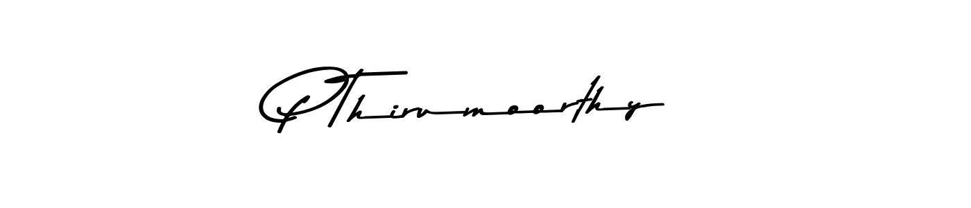 Design your own signature with our free online signature maker. With this signature software, you can create a handwritten (Asem Kandis PERSONAL USE) signature for name P Thirumoorthy. P Thirumoorthy signature style 9 images and pictures png