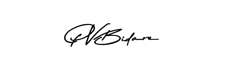 Asem Kandis PERSONAL USE is a professional signature style that is perfect for those who want to add a touch of class to their signature. It is also a great choice for those who want to make their signature more unique. Get P V Bidare name to fancy signature for free. P V Bidare signature style 9 images and pictures png