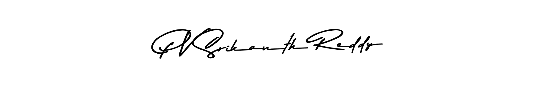 Also we have P V Srikanth Reddy name is the best signature style. Create professional handwritten signature collection using Asem Kandis PERSONAL USE autograph style. P V Srikanth Reddy signature style 9 images and pictures png