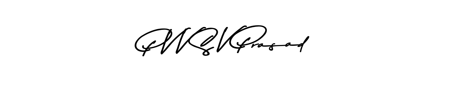 Use a signature maker to create a handwritten signature online. With this signature software, you can design (Asem Kandis PERSONAL USE) your own signature for name P V V S V Prasad. P V V S V Prasad signature style 9 images and pictures png
