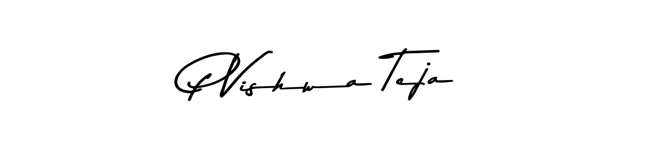 Also You can easily find your signature by using the search form. We will create P Vishwa Teja name handwritten signature images for you free of cost using Asem Kandis PERSONAL USE sign style. P Vishwa Teja signature style 9 images and pictures png
