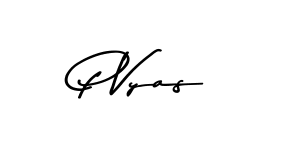 Here are the top 10 professional signature styles for the name P Vyas. These are the best autograph styles you can use for your name. P Vyas signature style 9 images and pictures png