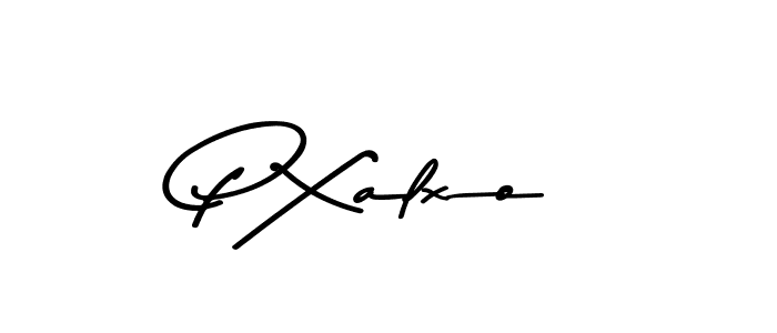 You should practise on your own different ways (Asem Kandis PERSONAL USE) to write your name (P Xalxo) in signature. don't let someone else do it for you. P Xalxo signature style 9 images and pictures png
