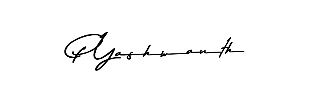 The best way (Asem Kandis PERSONAL USE) to make a short signature is to pick only two or three words in your name. The name P Yashwanth include a total of six letters. For converting this name. P Yashwanth signature style 9 images and pictures png