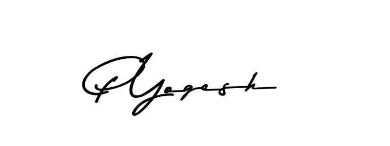 Also we have P Yogesh name is the best signature style. Create professional handwritten signature collection using Asem Kandis PERSONAL USE autograph style. P Yogesh signature style 9 images and pictures png