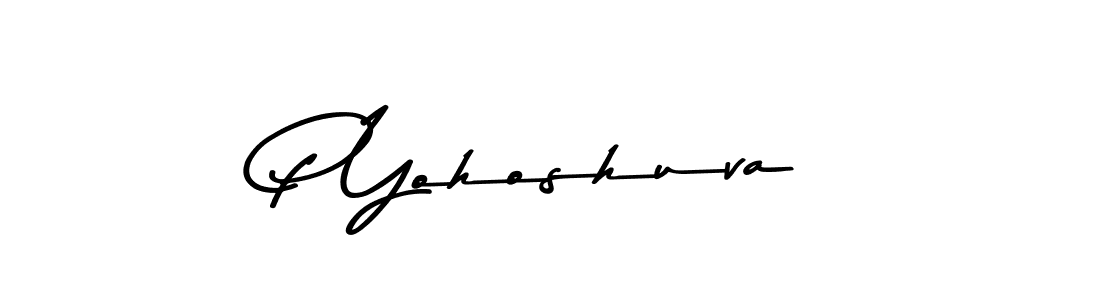 Similarly Asem Kandis PERSONAL USE is the best handwritten signature design. Signature creator online .You can use it as an online autograph creator for name P Yohoshuva. P Yohoshuva signature style 9 images and pictures png