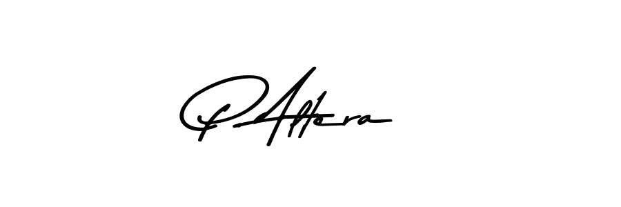 Use a signature maker to create a handwritten signature online. With this signature software, you can design (Asem Kandis PERSONAL USE) your own signature for name P. Altera. P. Altera signature style 9 images and pictures png