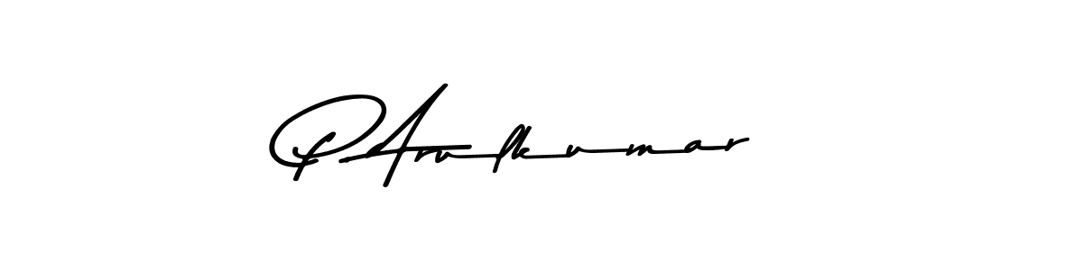 How to make P. Arulkumar signature? Asem Kandis PERSONAL USE is a professional autograph style. Create handwritten signature for P. Arulkumar name. P. Arulkumar signature style 9 images and pictures png