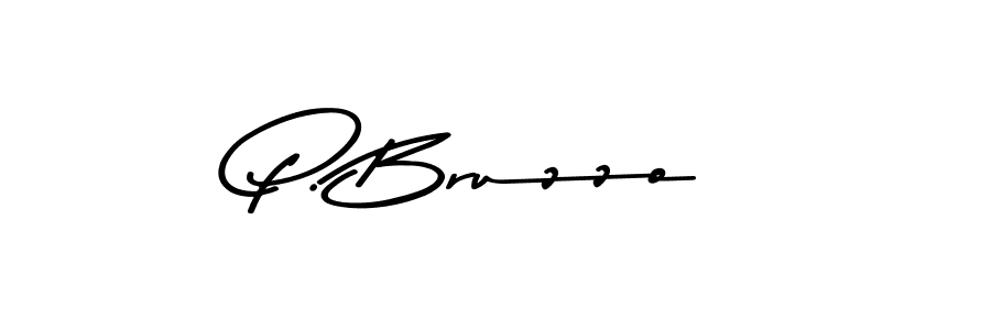 How to make P. Bruzzo signature? Asem Kandis PERSONAL USE is a professional autograph style. Create handwritten signature for P. Bruzzo name. P. Bruzzo signature style 9 images and pictures png