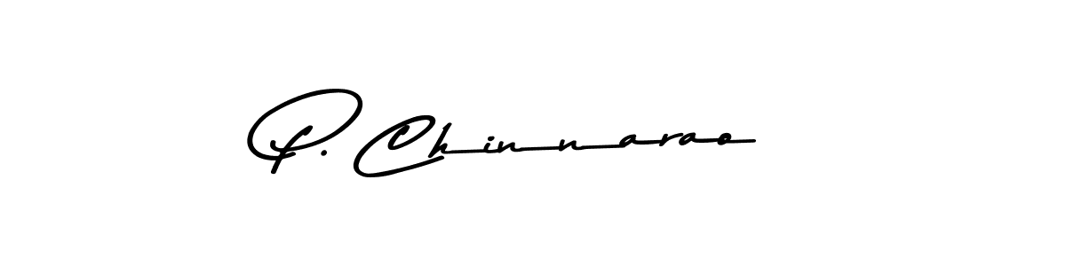 You should practise on your own different ways (Asem Kandis PERSONAL USE) to write your name (P. Chinnarao) in signature. don't let someone else do it for you. P. Chinnarao signature style 9 images and pictures png