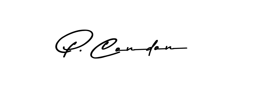 if you are searching for the best signature style for your name P. Condon. so please give up your signature search. here we have designed multiple signature styles  using Asem Kandis PERSONAL USE. P. Condon signature style 9 images and pictures png