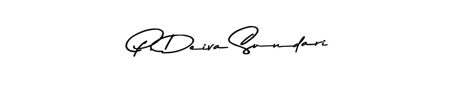 Use a signature maker to create a handwritten signature online. With this signature software, you can design (Asem Kandis PERSONAL USE) your own signature for name P. Deiva Sundari. P. Deiva Sundari signature style 9 images and pictures png