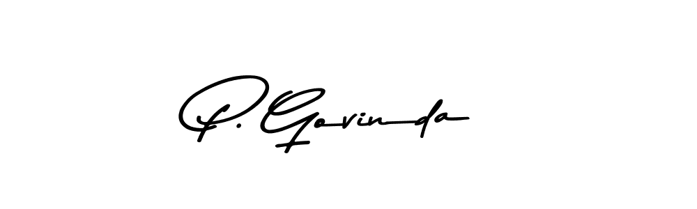 Also we have P. Govinda name is the best signature style. Create professional handwritten signature collection using Asem Kandis PERSONAL USE autograph style. P. Govinda signature style 9 images and pictures png