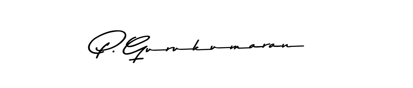 How to make P. Gurukumaran signature? Asem Kandis PERSONAL USE is a professional autograph style. Create handwritten signature for P. Gurukumaran name. P. Gurukumaran signature style 9 images and pictures png