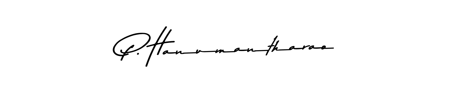 You should practise on your own different ways (Asem Kandis PERSONAL USE) to write your name (P. Hanumantharao) in signature. don't let someone else do it for you. P. Hanumantharao signature style 9 images and pictures png