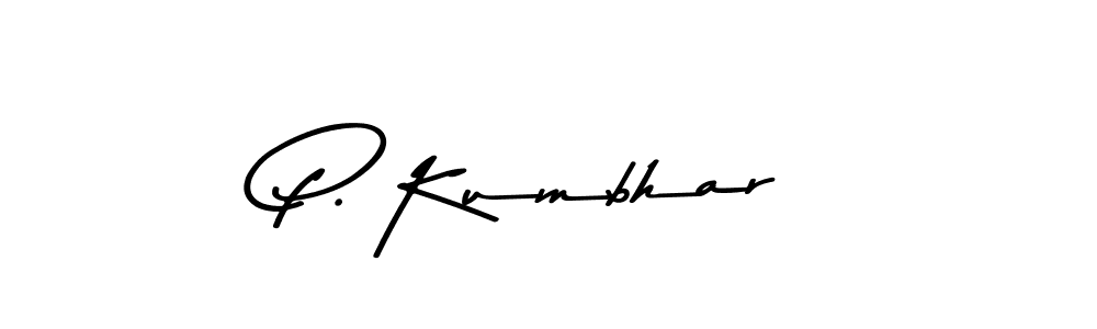 You can use this online signature creator to create a handwritten signature for the name P. Kumbhar. This is the best online autograph maker. P. Kumbhar signature style 9 images and pictures png