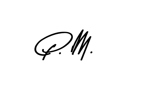 The best way (Asem Kandis PERSONAL USE) to make a short signature is to pick only two or three words in your name. The name P. M. include a total of six letters. For converting this name. P. M. signature style 9 images and pictures png