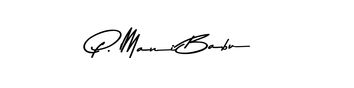 This is the best signature style for the P. Mani Babu name. Also you like these signature font (Asem Kandis PERSONAL USE). Mix name signature. P. Mani Babu signature style 9 images and pictures png