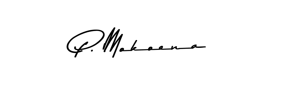 How to Draw P. Mokoena signature style? Asem Kandis PERSONAL USE is a latest design signature styles for name P. Mokoena. P. Mokoena signature style 9 images and pictures png