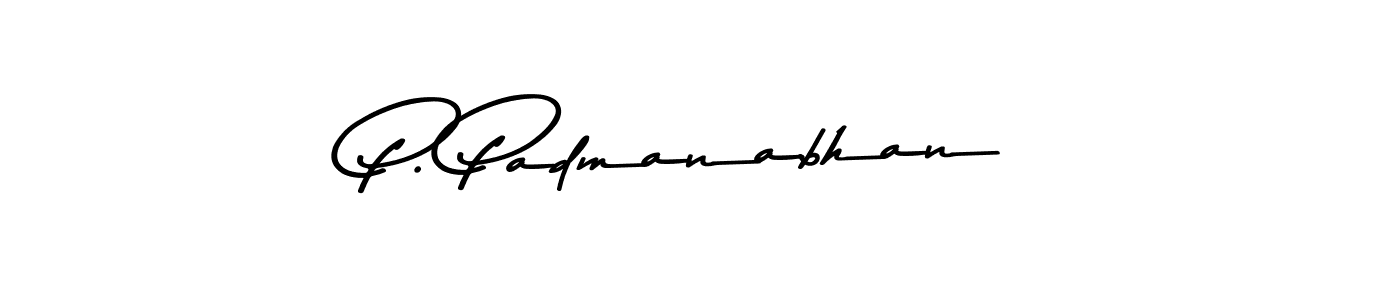 How to make P. Padmanabhan signature? Asem Kandis PERSONAL USE is a professional autograph style. Create handwritten signature for P. Padmanabhan name. P. Padmanabhan signature style 9 images and pictures png