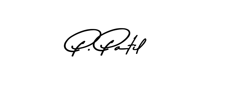 Asem Kandis PERSONAL USE is a professional signature style that is perfect for those who want to add a touch of class to their signature. It is also a great choice for those who want to make their signature more unique. Get P. Patil name to fancy signature for free. P. Patil signature style 9 images and pictures png