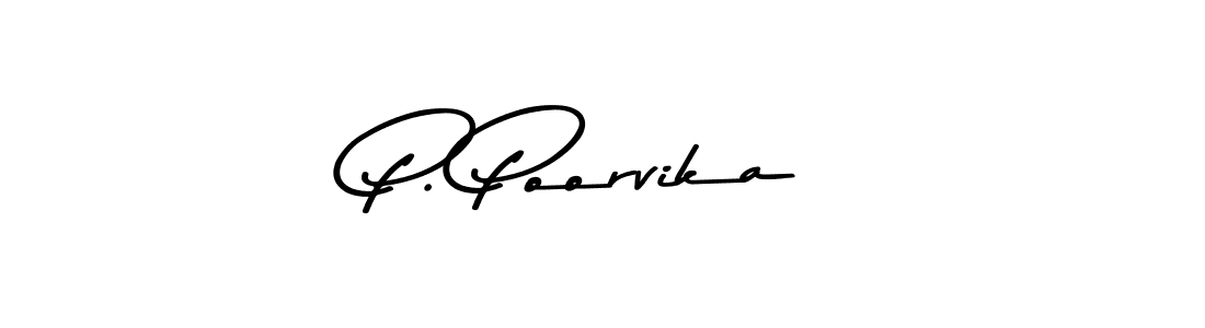 How to make P. Poorvika signature? Asem Kandis PERSONAL USE is a professional autograph style. Create handwritten signature for P. Poorvika name. P. Poorvika signature style 9 images and pictures png