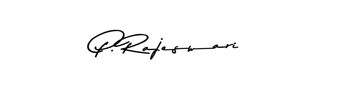 Similarly Asem Kandis PERSONAL USE is the best handwritten signature design. Signature creator online .You can use it as an online autograph creator for name P. Rajeswari. P. Rajeswari signature style 9 images and pictures png