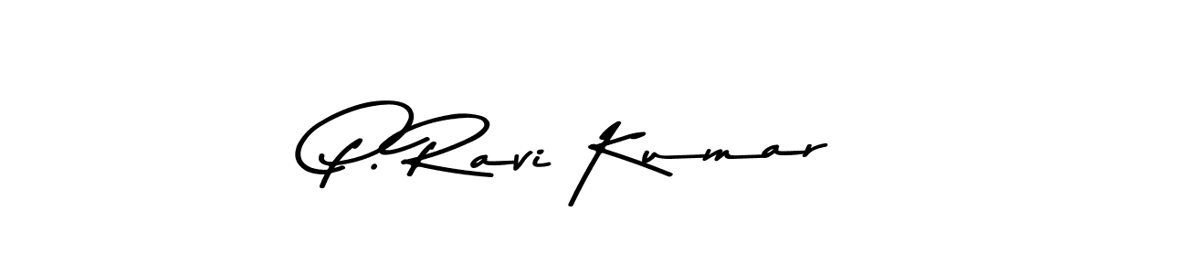 Also You can easily find your signature by using the search form. We will create P. Ravi Kumar name handwritten signature images for you free of cost using Asem Kandis PERSONAL USE sign style. P. Ravi Kumar signature style 9 images and pictures png