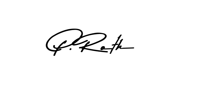 Use a signature maker to create a handwritten signature online. With this signature software, you can design (Asem Kandis PERSONAL USE) your own signature for name P. Roth. P. Roth signature style 9 images and pictures png