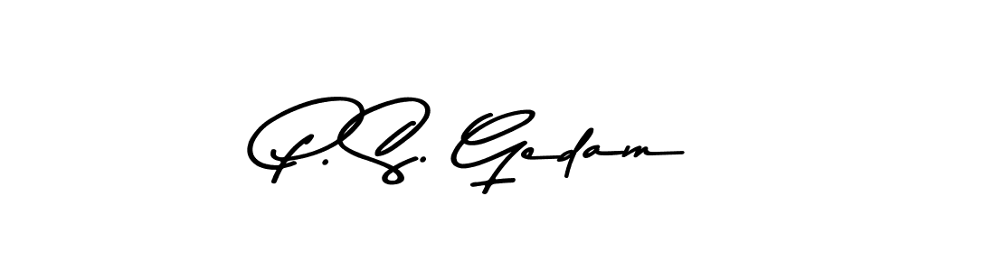 Check out images of Autograph of P. S. Gedam name. Actor P. S. Gedam Signature Style. Asem Kandis PERSONAL USE is a professional sign style online. P. S. Gedam signature style 9 images and pictures png