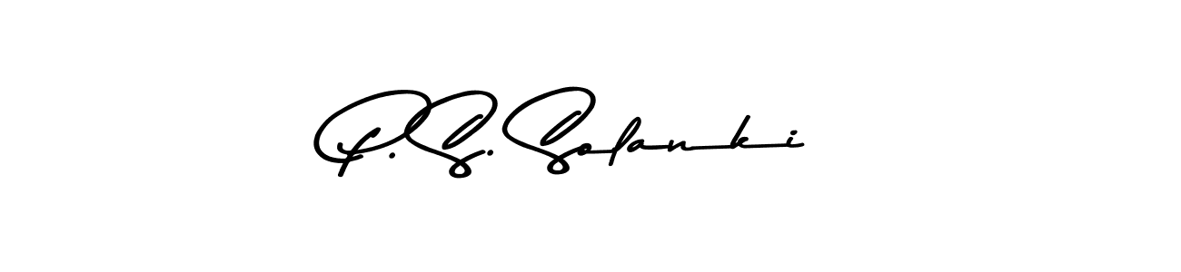 Also You can easily find your signature by using the search form. We will create P. S. Solanki name handwritten signature images for you free of cost using Asem Kandis PERSONAL USE sign style. P. S. Solanki signature style 9 images and pictures png