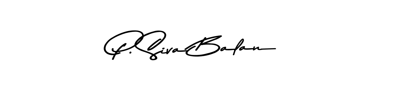 Similarly Asem Kandis PERSONAL USE is the best handwritten signature design. Signature creator online .You can use it as an online autograph creator for name P. Siva Balan. P. Siva Balan signature style 9 images and pictures png