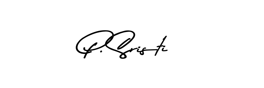 Make a beautiful signature design for name P. Sristi. Use this online signature maker to create a handwritten signature for free. P. Sristi signature style 9 images and pictures png