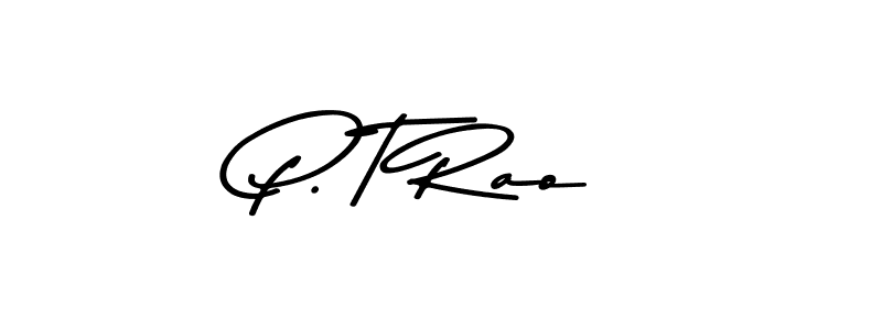 You should practise on your own different ways (Asem Kandis PERSONAL USE) to write your name (P. T Rao) in signature. don't let someone else do it for you. P. T Rao signature style 9 images and pictures png